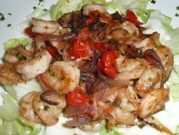 Rezept: Scampipfännchen..... Scampipfännchen..... - Rezept