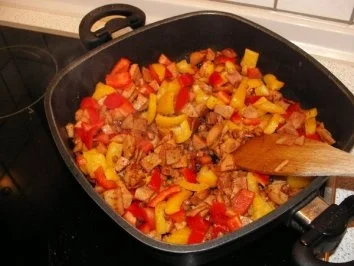 Rezept: Nudelpfanne von Michi Bild Nr. 3 Nudelpfanne von Michi - Rezept - Bild Nr. 3