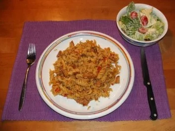 Rezept: Nudelpfanne von Michi Bild Nr. 6 Nudelpfanne von Michi - Rezept - Bild Nr. 6