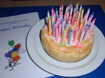 Mini-Käsekuchen ohne Boden zum Geburtstag für unseren *Abteilungs-Chef* - Rezept - Bild Nr. 2