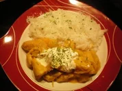 Rezept: Hähnchen-Curry mit Reis Hähnchen-Curry mit Reis - Rezept