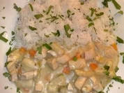 Meine erste Hühnerfrikassee - Rezept