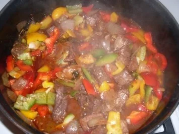 Rezept: Paprika - Gulasch... Bild Nr. 4 Paprika - Gulasch... - Rezept - Bild Nr. 4