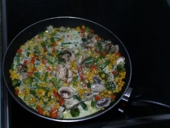 Bunte Gemüsemaispfanne - Rezept