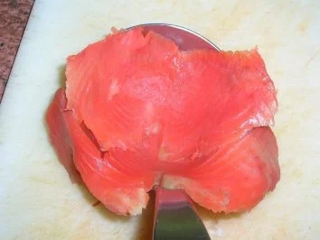 Rezept: Lachsravioli mit Feldsalat Bild Nr. 5 Lachsravioli mit Feldsalat - Rezept - Bild Nr. 5