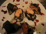 FISCH:  LACHS trifft auf MERLUZA  (Seehecht) - Rezept