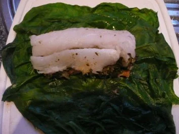 Rezept: FISCH: LACHS trifft auf MERLUZA (Seehecht) Bild Nr. 6 FISCH: LACHS trifft auf MERLUZA (Seehecht) - Rezept - Bild Nr. 6