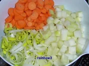 Kochen: 2-in-1 ... Hühner-Brühe und -Cremesuppe - Rezept