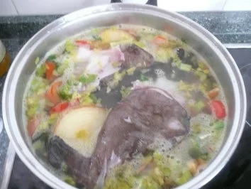 FISCH : SEETEUFEL mit Safransoße - Rezept - Bild Nr. 3