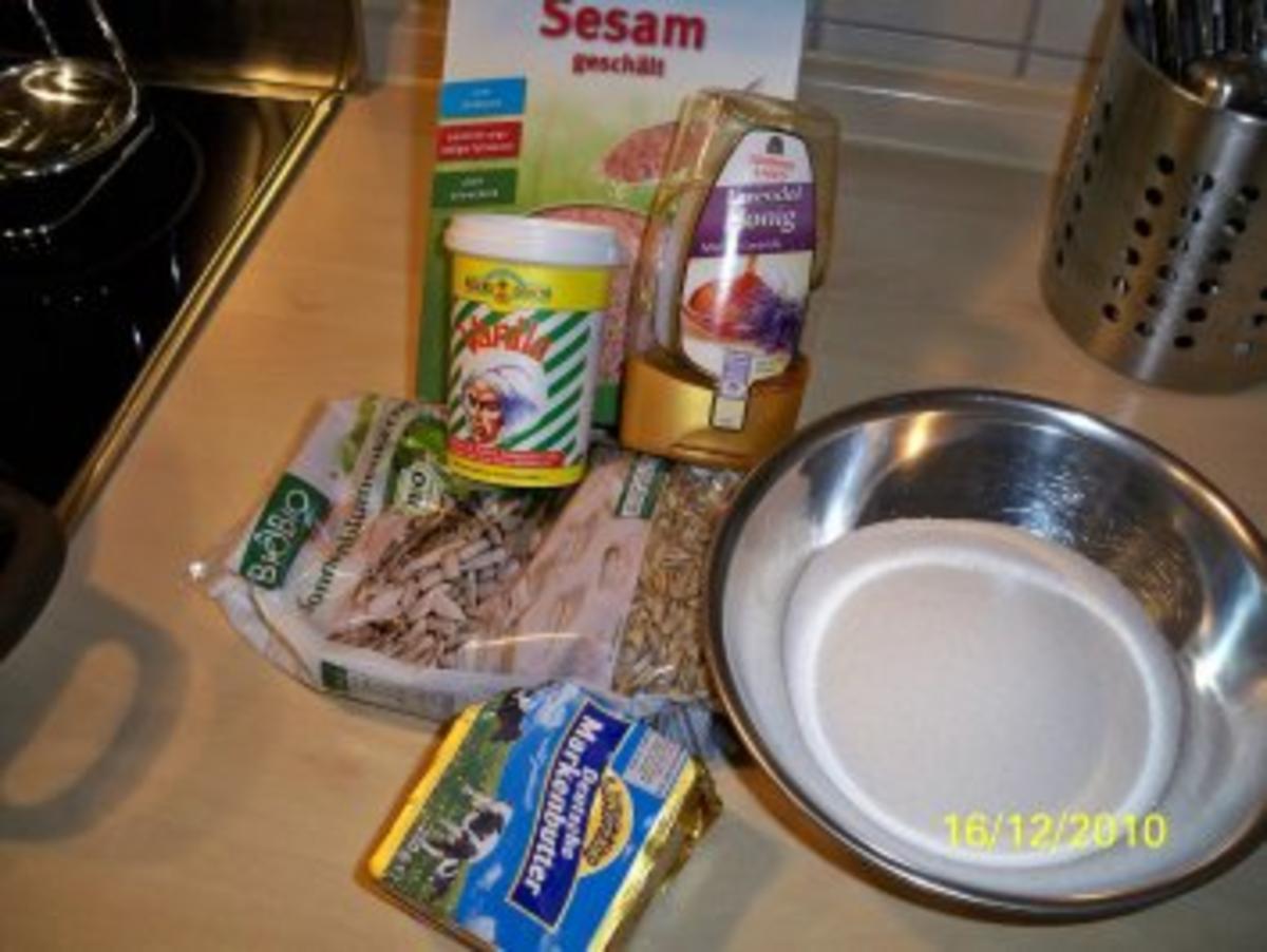 Leo´s Sesam-Kerne-Riegel - Rezept - Bild Nr. 2