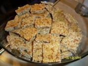 Leo´s Sesam-Kerne-Riegel - Rezept
