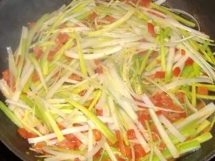 Lamm im Speckmantel mit Orangen-Lauch - Rezept - Bild Nr. 3