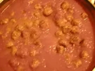Hackbällchen in Curry-Tomatensauce - Rezept