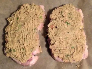 Rumpsteak mit überbackener Gemüse-Kräuterkruste - Rezept - Bild Nr. 4