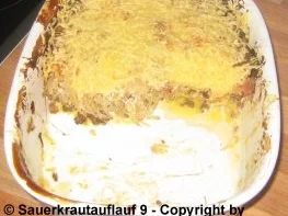 Rezept: Auflauf – Manfred’s Sauerkraut Auflauf Bild Nr. 8 Auflauf – Manfred’s Sauerkraut Auflauf - Rezept - Bild Nr. 8