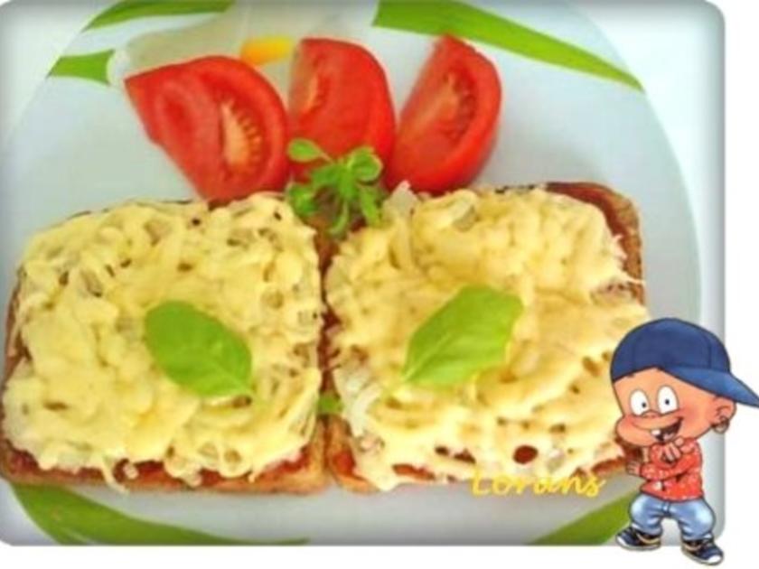 Thunfisch - Toastbrot mit Käse überbacken - Rezept - kochbar.de