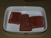 Gratiniertes Lachsfilet--- Jungbrunnengratin von simu - Rezept