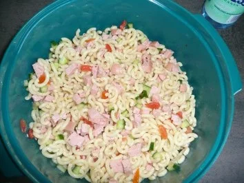 Nudelsalat ohne Mayo - Rezept - Bild Nr. 2