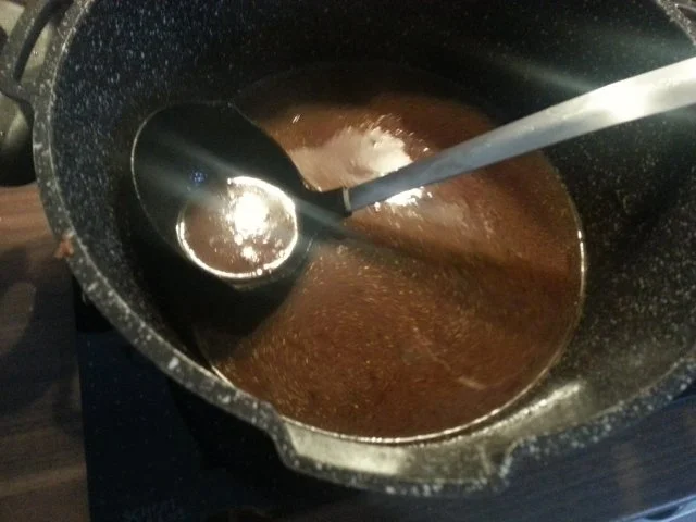 Gefüllte Schweinelende mit Thüringer Klößen und fruchtigem Rotkohl - Rezept - Bild Nr. 6