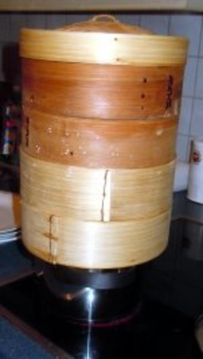 DIM SUM mit pikanter Hähnchenfüllung - Rezept - Bild Nr. 7