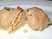 Rezept: DIM SUM mit pikanter Hähnchenfüllung DIM SUM mit pikanter Hähnchenfüllung - Rezept