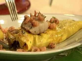 Omelette mit Champignons a la Marquard - Rezept