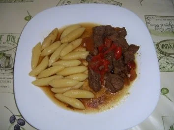 Rindergulasch - Rezept