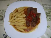 Rezept: Rindergulasch Rindergulasch - Rezept