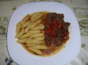 Rindergulasch - Rezept