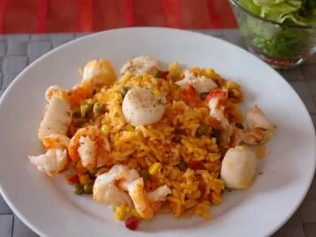 Rezept: Arroz a la marinera Bild Nr. 2 Arroz a la marinera - Rezept - Bild Nr. 2