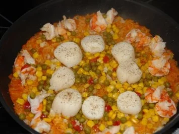 Rezept: Arroz a la marinera Bild Nr. 3 Arroz a la marinera - Rezept - Bild Nr. 3