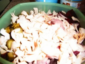 Rote-Bete-Wurstsalat - Rezept - Bild Nr. 4