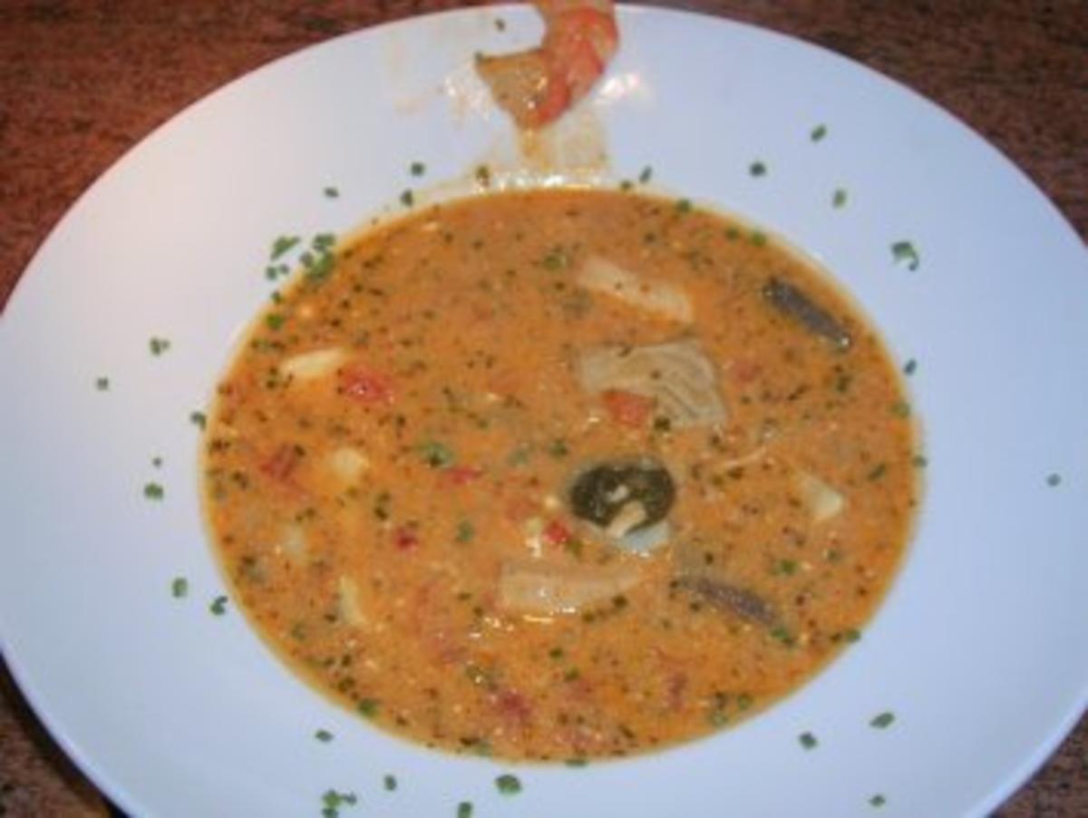 Fischsuppe, provencialisch  mit Pernod  (ein tolles leckeres Hauptgericht) - Rezept - Bild Nr. 4