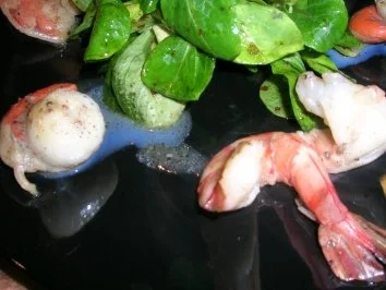 Rezept: Jakobsmuscheln und Black Tiger Prawns in Trüffelbutter Bild Nr. 2 Jakobsmuscheln und Black Tiger Prawns in Trüffelbutter - Rezept - Bild Nr. 2