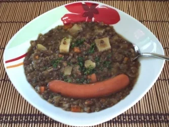 Rezept: Linsensuppe a la Casa Linsensuppe a la Casa - Rezept