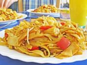 Rezept: Chinesische Gemüse - Bratnudeln Chinesische Gemüse - Bratnudeln - Rezept