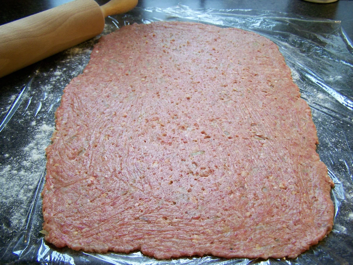 gefüllte Hackfleischrolle - Rezept - Bild Nr. 4898