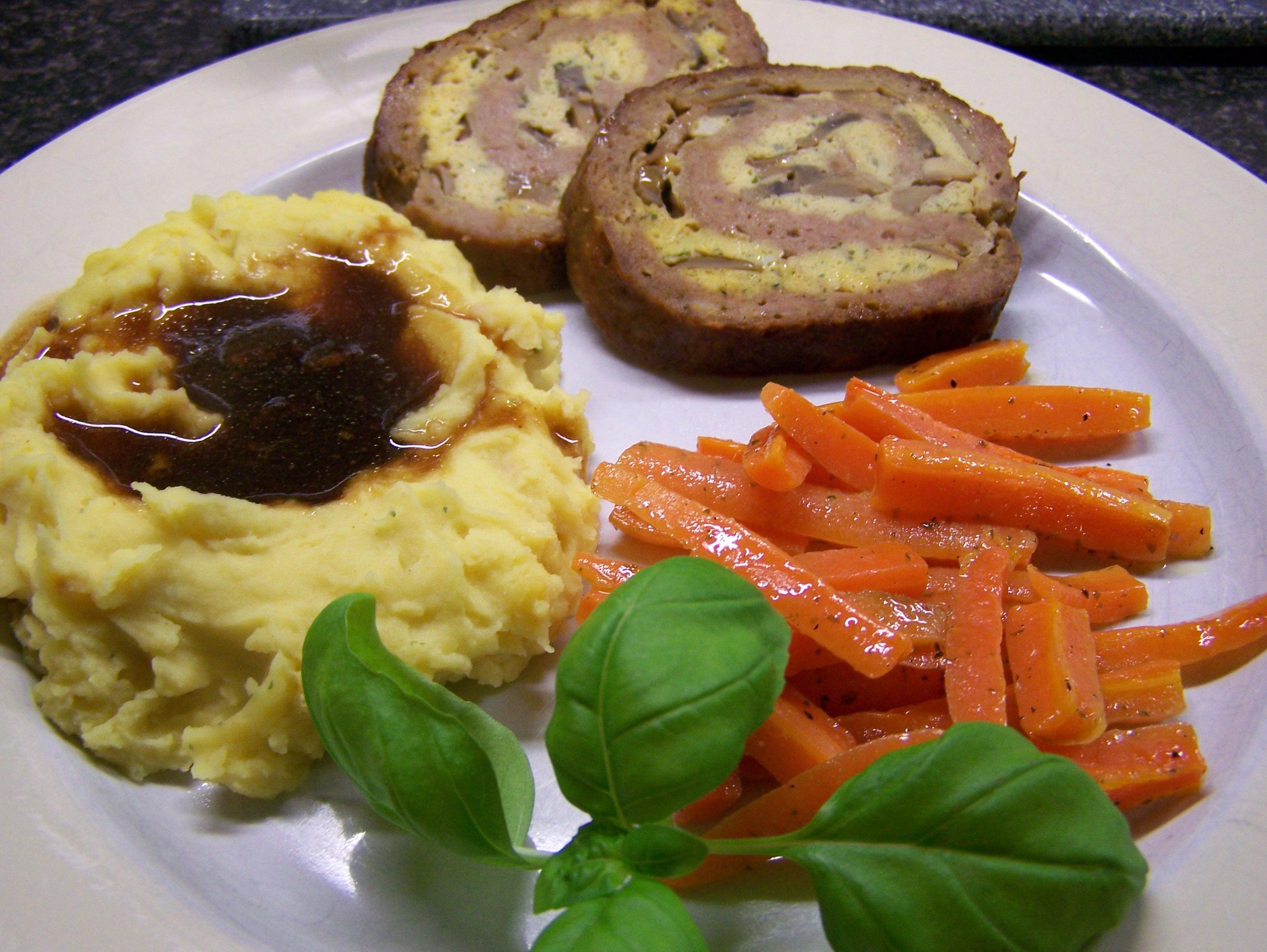 gefüllte Hackfleischrolle Rezept Gesendet von HOCI