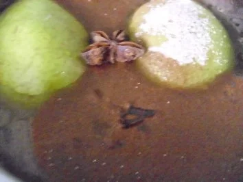 Kalbskotelett in Bavaria-blue-Sauce ~  Bavarian-blue-Spinat ~ Sekt-Graupen-Risotto ~ pochi - Rezept - Bild Nr. 21