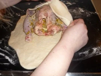 Hühnchen im Teigmantel - Rezept - Bild Nr. 4