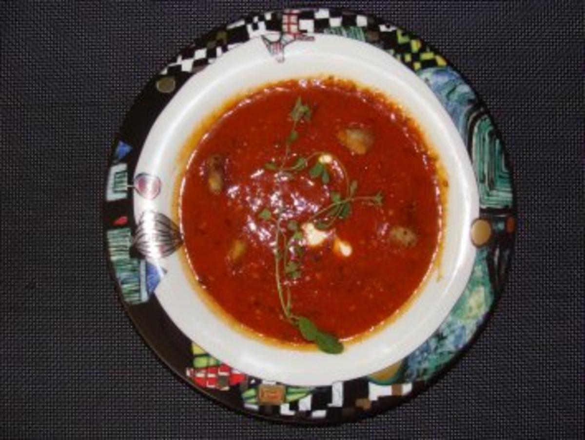 Suppe : -Tomatensuppe Nr. 1- - Rezept
