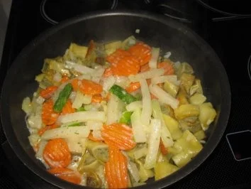 Gemüse- Maultaschenpfännchen - Rezept - Bild Nr. 3