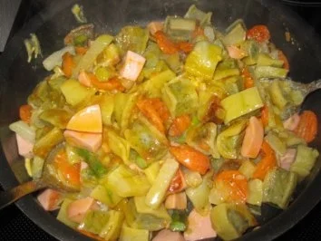 Gemüse- Maultaschenpfännchen - Rezept - Bild Nr. 4