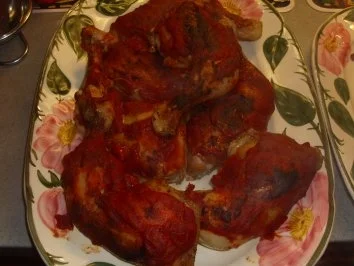 Geflügel: Scharfe Hühnerbeine - Rezept