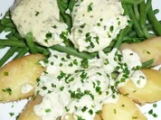 Seeteufel in Senf - Schnittlauchrahm.... - Rezept