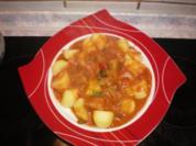 Paprika-Gullasch - Rezept