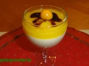 Dessert:  QUARK - SAHNE - MOUSSE - Rezept