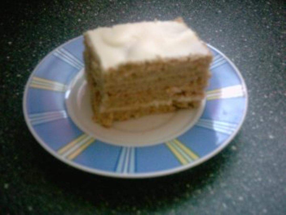 Bilder für Smetanik - Sahnetorte - Rezept