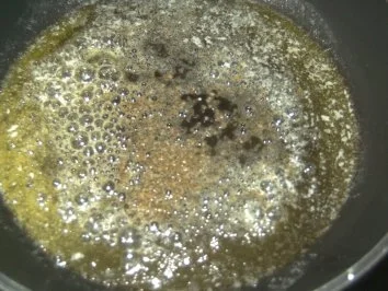 (Fisch)  Pangasiusfilet mit Spinat  Salzkartoffeln und einer - Rezept - Bild Nr. 3