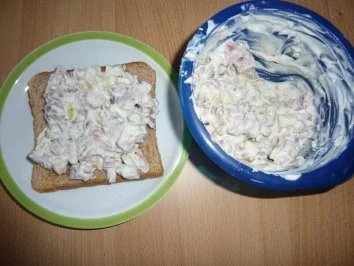 Brotaufstrich: Fleischsalat mal anders - Rezept
